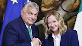 Italie-Hongrie : Pour peser sur la répartition des postes dans l’UE, Meloni reçoit son « précieux allié » Orban
