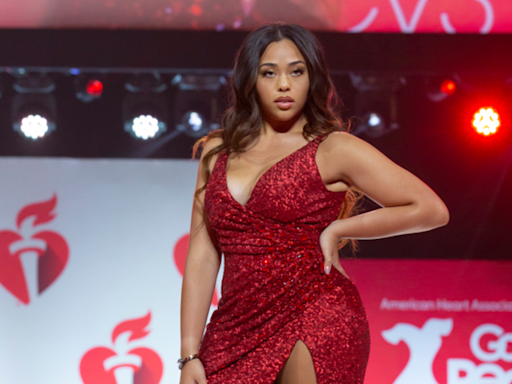 Jordyn Woods celebrates love with Karl-Anthony Towns through music