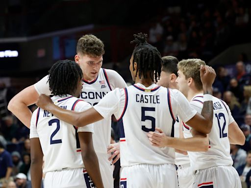 Donovan Clingan, UConn men's basketball starting lineup will be at NBA Draft Combine in Chicago