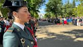 Una parada militar conmemora en Montilla el 180 aniversario de la Benemérita