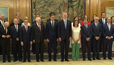 Los nuevos vocales del CGPJ juran o prometen su cargo ante el rey Felipe VI en La Zarzuela