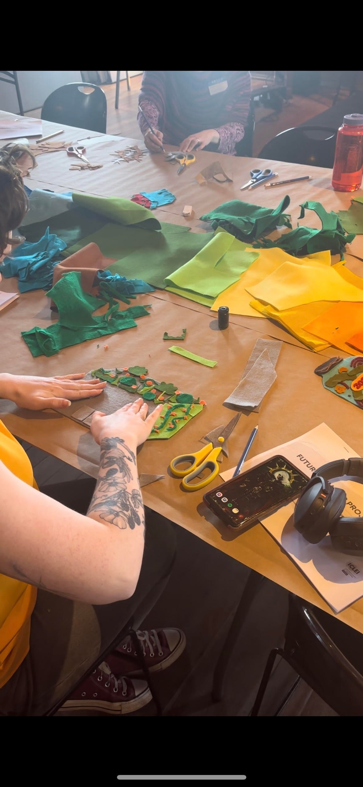 What's felt got to do with it? Crafting workshop explores climate change solutions