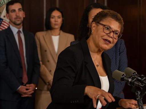 Mayor Karen Bass vetoes ballot proposal to let police chief fire problem officers