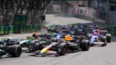 Big crash involving 3 cars on 1st lap of Monaco GP brings out red flag to temporarily halt race