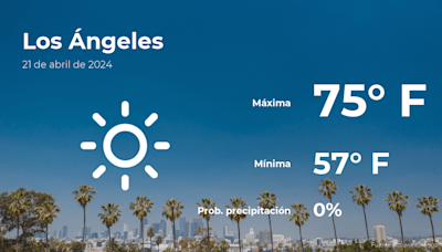 Pronóstico del clima en Los Ángeles para este domingo 21 de abril - La Opinión