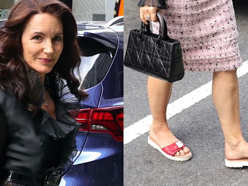 Kristin Davis Can’t Stop Wearing These Dr. Scholl’s Sandals While Filming ‘And Just Like That…’ Season Three