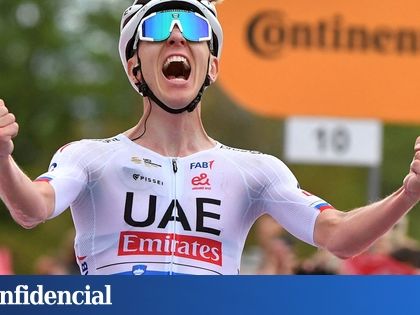 Pogačar domina el Giro de Italia y se exhibe con una remontada tras una dura caída