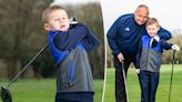 Golf prodigy, 7, reveals heartwarming plan to raise $125K in honor of his late dad: ‘Just phenomenal’