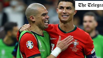 Cristiano Ronaldo's tears turn to joy as Portugal beat Slovenia in last-16 shoot-out