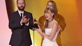 Taylor Swift makes Grammy history with fourth album of the year win for ‘Midnights’