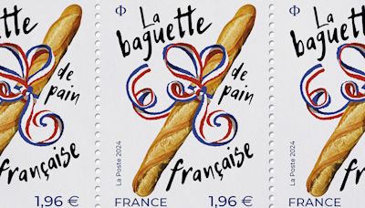 Of course, France made a scratch-and-sniff stamp that smells like a baguette