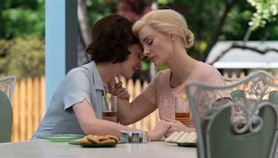 ‘Mothers' Instinct' Review: Anne Hathaway and Jessica Chastain Primly Do Battle in a Loopy Suburban Psychodrama