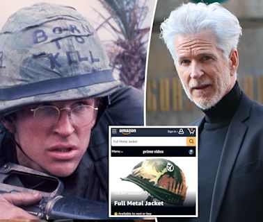 Matthew Modine slams Amazon for changing ‘iconic’ ‘Full Metal Jacket’ poster