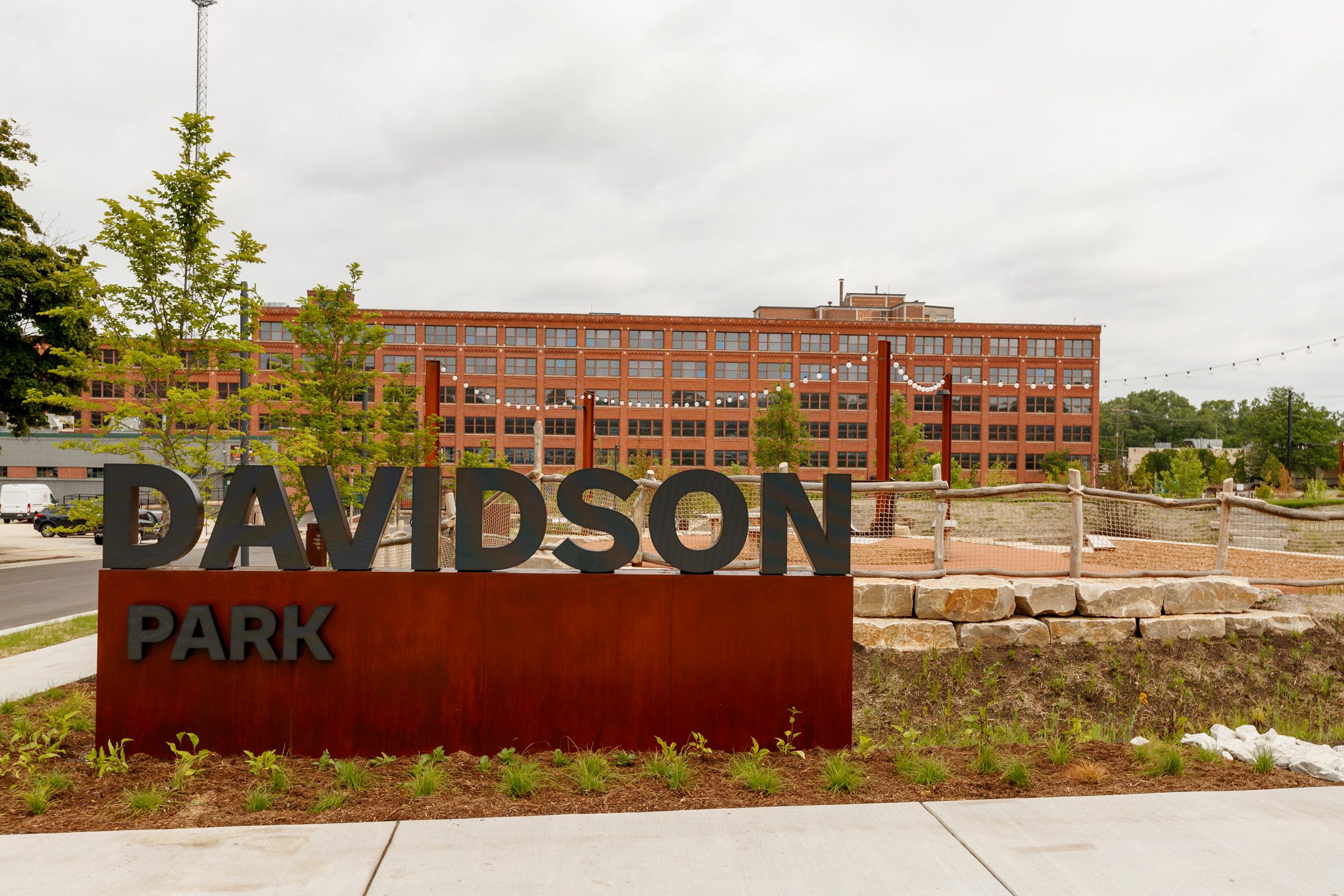 What to know about Davidson Park, a 4.8-acre public park, opens on Harley-Davidson's Near West Side campus