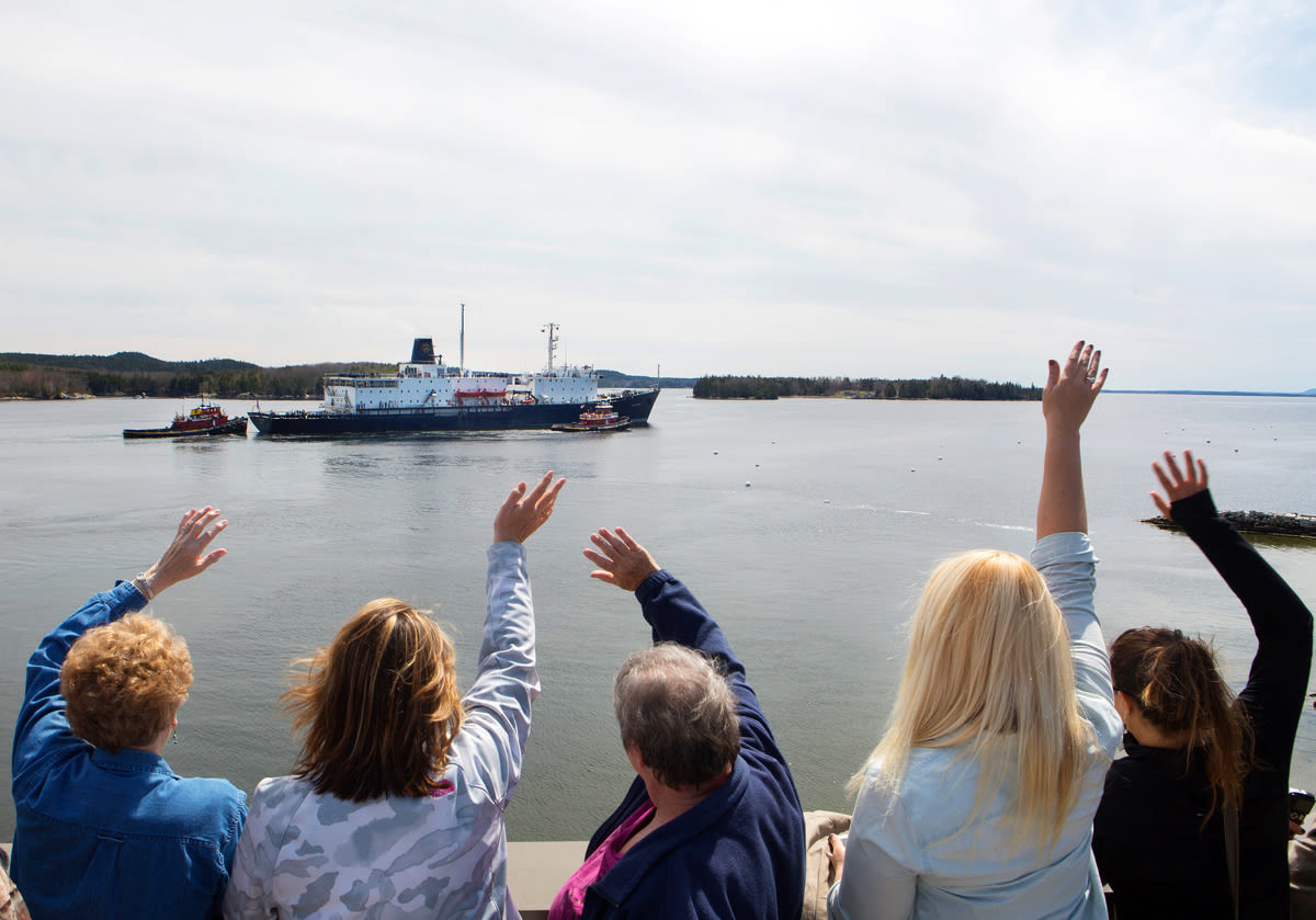 Longtime Maine Maritime training ship makes final voyage