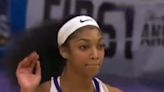 Fans slam LSU's Angel Reese after her gesture towards March Madness player