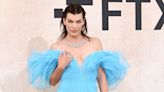 Milla Jovovich Honors Ukraine with Blue Gown at amfAR Gala: 'Wanted to Represent My People'