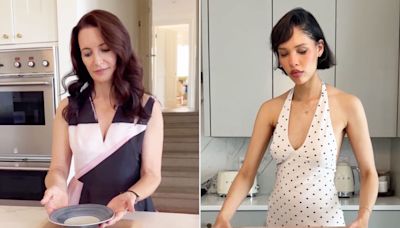 Kristin Davis Parodies Nara Smith's Viral Gum-Making Video and 'It's Giving Charlotte York'