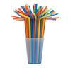Most commonly used type of straw Made from petroleum-based plastic Not biodegradable and can take hundreds of years to break down Can harm wildlife if not disposed of properly