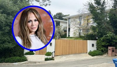 Comparten fotos de la casa que Jennifer López visitó en Beverly Hills - El Diario NY