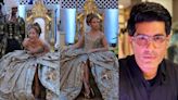 Manish Malhotra designs Jennifer Lopez's Bridgerton theme birthday party outfit, says, "40 artists took 3490 hours to craft it"