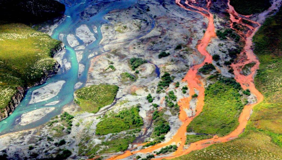 Alaska's Rusting Rivers Are Turning Orange And As Acidic As Vinegar