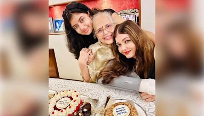 Aishwarya Rai Bachchan celebrates mum Vrinda Rai’s birthday with daughter Aaradhya