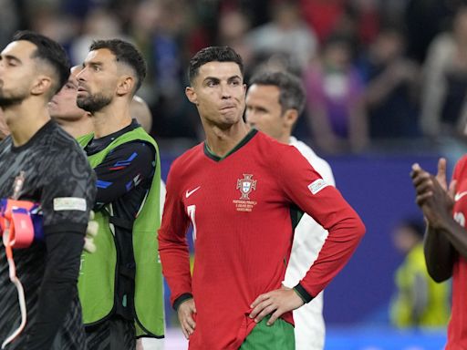 Ronaldo comforts disconsolate Pepe as Portugal's veterans make cruel exit at Euro 2024