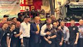 Trump delivers pizza to New York City firefighters in campaign stop after day in court