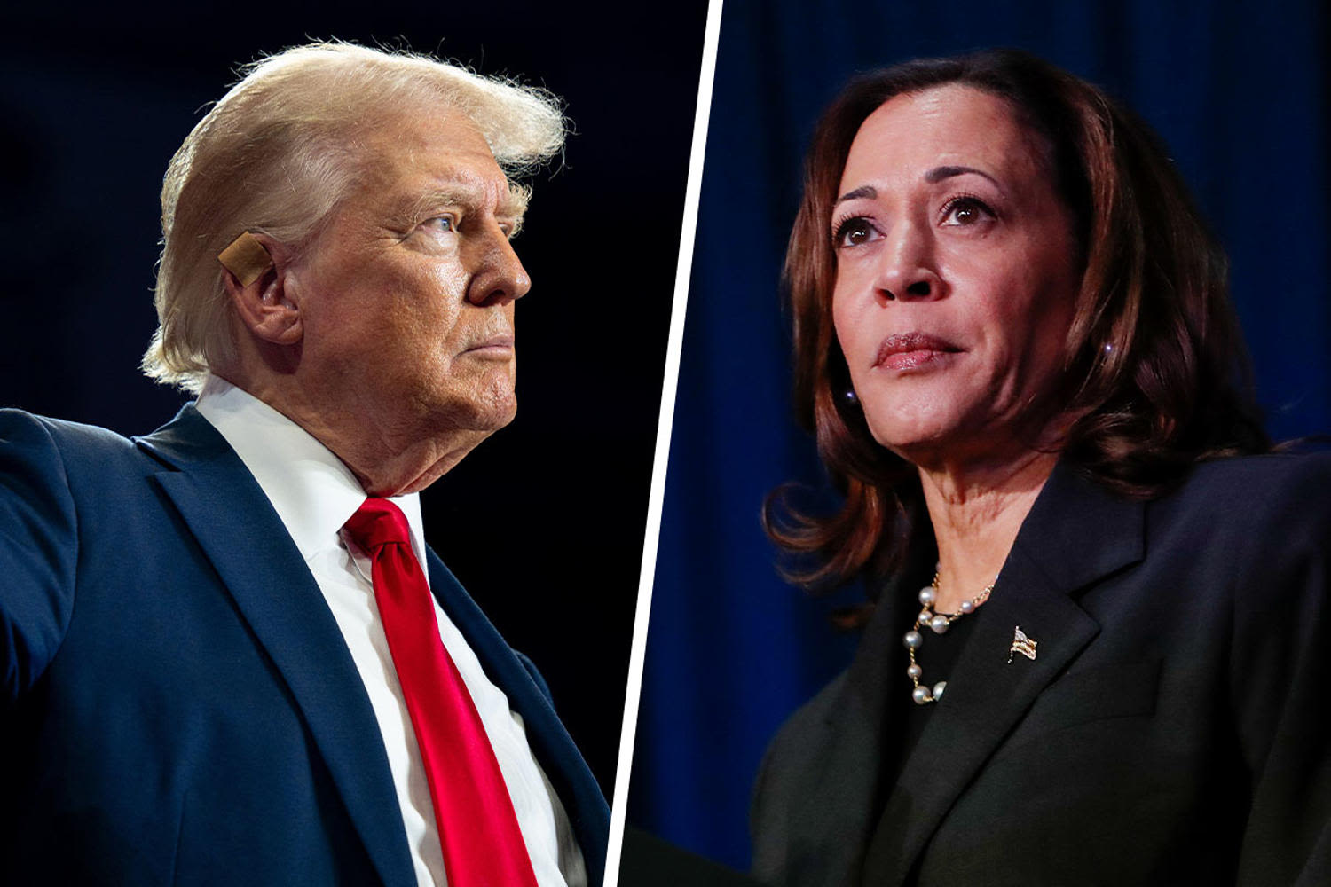 Maddow Blog | Harris mocks Trump after he hedges (again) on presidential debate