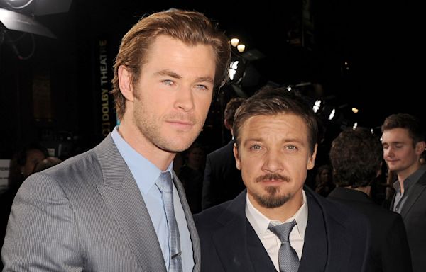 Chris Hemsworth & Robert Downey Jr. Celebrate ‘Avengers’ Co-Star Jeremy Renner For Recovery After Snow Plow Accident