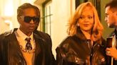 Rihanna and A$AP Rocky Button Up to Meet French President Emmanuel Macron