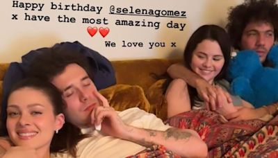 Brooklyn Beckham celebrates 'throuple' member Selena Gomez's birthday