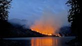 Wildfire burning near historic Washington town only accessible by boat or plane