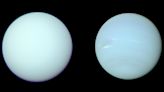 Uranus and Neptune are actually similar blues, 'true' color images reveal