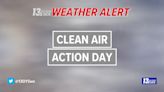 A Clean Air Action Day has been issued for Wednesday. What does that mean?