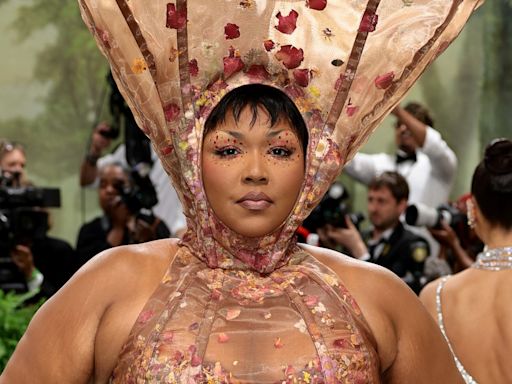 Lizzo’s 2024 Met Gala Look Is About Damn Garden of Time - E! Online