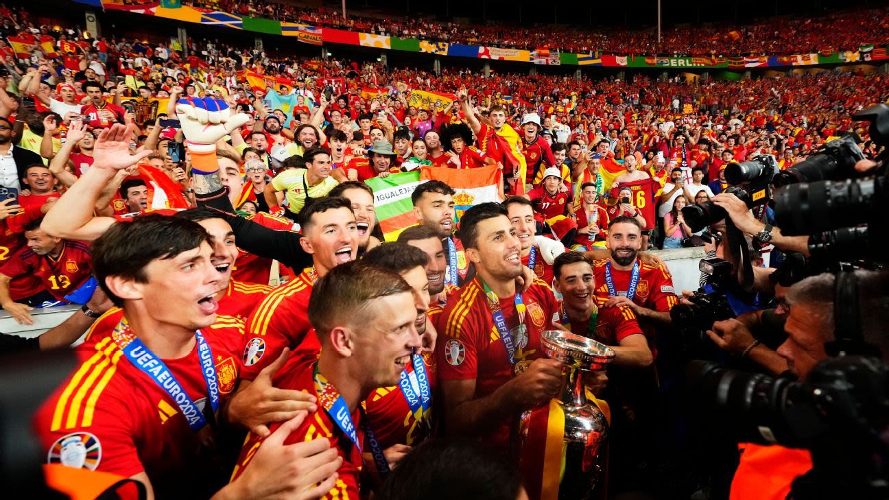 Spain's identity and style, not star power, lifted them to Euro 2024 glory over England