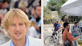 Owen Wilson es visto en calles de la Ciudad de México comiendo tacos de canasta