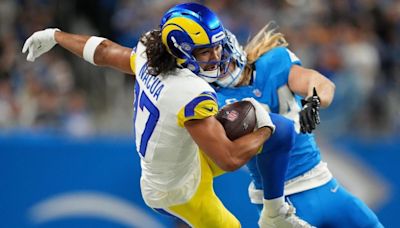 Puka Nacua injury: Rams WR exits 'Sunday Night Football' vs. Lions after hurting knee