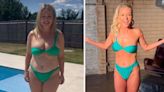 Ola Jordan highlights weight loss in bikini: 'Five months of dancing, dieting and sweating'