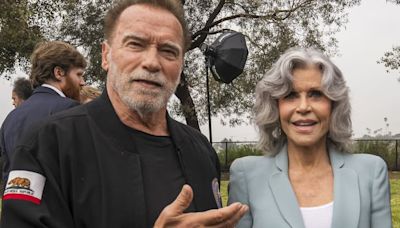 Del curioso encuentro de Jane Fonda y Arnold Schwarzenegger y el “trofeo” de Robert De Niro a la reivindicación de un actor repudiado