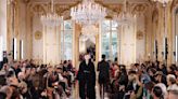 Paris Fashion Week: Valentino puts on opulent study in black, as McGirr unveils McQueen debut