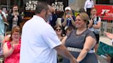 Couple exchanges wedding vows at Indy's Eiffel Tower replica