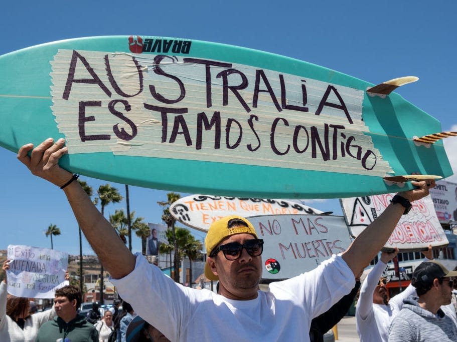 3 surfers shot in the head while visiting Mexico were found dead in a well, in an area where tourists are usually safe