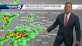 TIMELINE: Risk for severe storms with large hail, high winds returns Wednesday