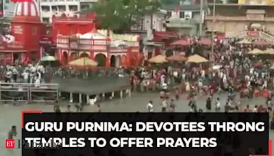 Guru Purnima 2024: Devotees throng temples to offer prayers, take a holy dip on the auspicious day