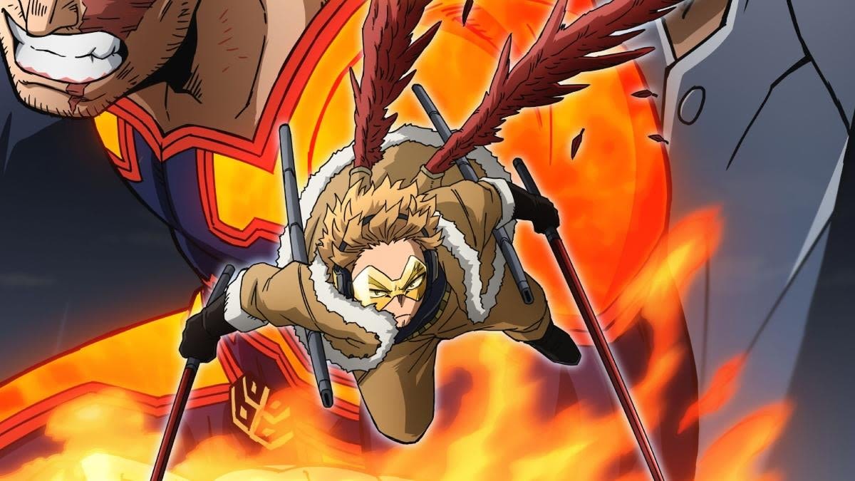 My Hero Academia Season 7 Poster Hypes Endeavor and Hawks vs. All For One