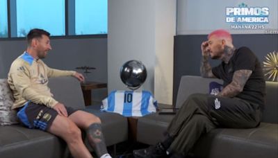 La reacción de Lionel Messi al tatuaje que Marcelo Tinelli se hizo para sorprenderlo