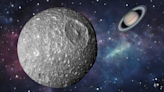 Saturn's 'Death Star' moon Mimas may have gotten huge buried ocean from ringed planet's powerful pull